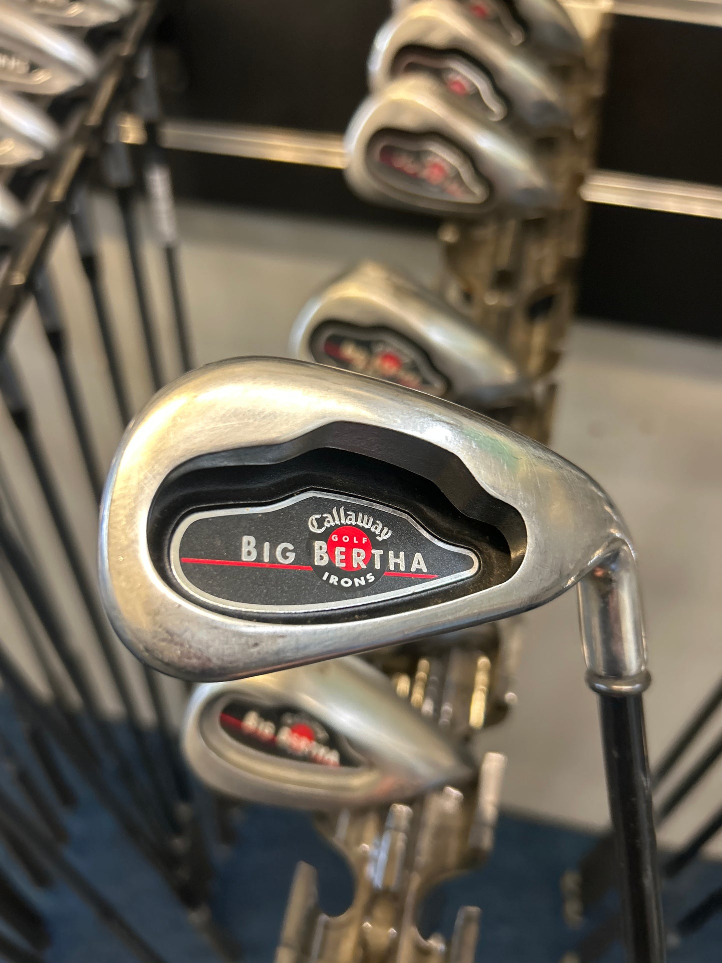 CALLAWAY Big Bertha  (4-PW+GAP+SW) (Graphite Regular Flex)