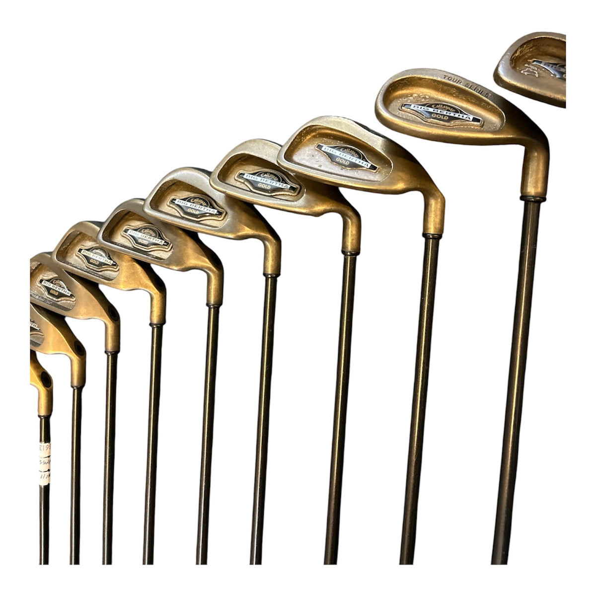 CALLAWAY Big Bertha Gold  (3-PW+GAP+SW+LW) (Regular Graphite Flex)