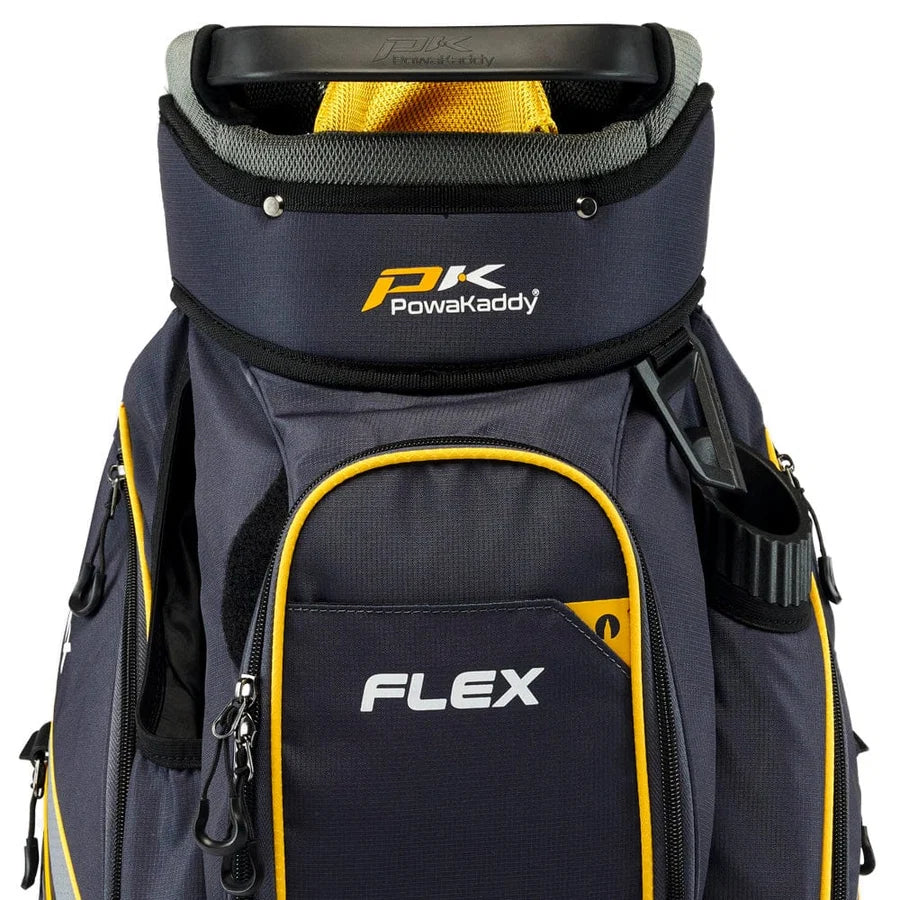 POWAKADDY FLEX Cart Bag (Grey/Yellow)