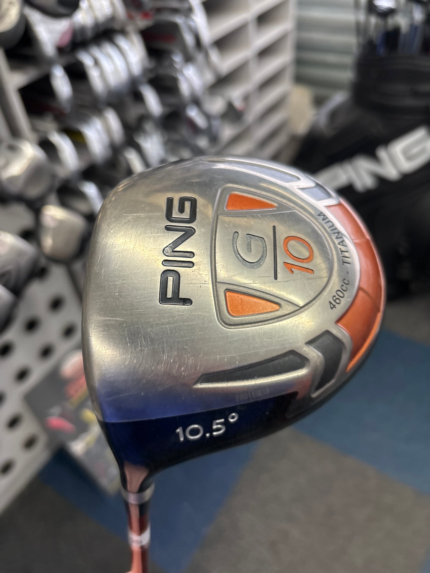 PING G10 10.5 Degree (REGULAR FLEX) (Left Handed)