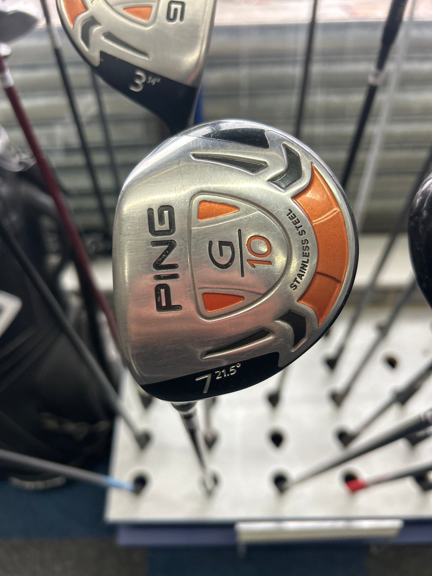 PING G10 7 WOOD 21.5 DEGREE (Regular Flex) (Left Handed)