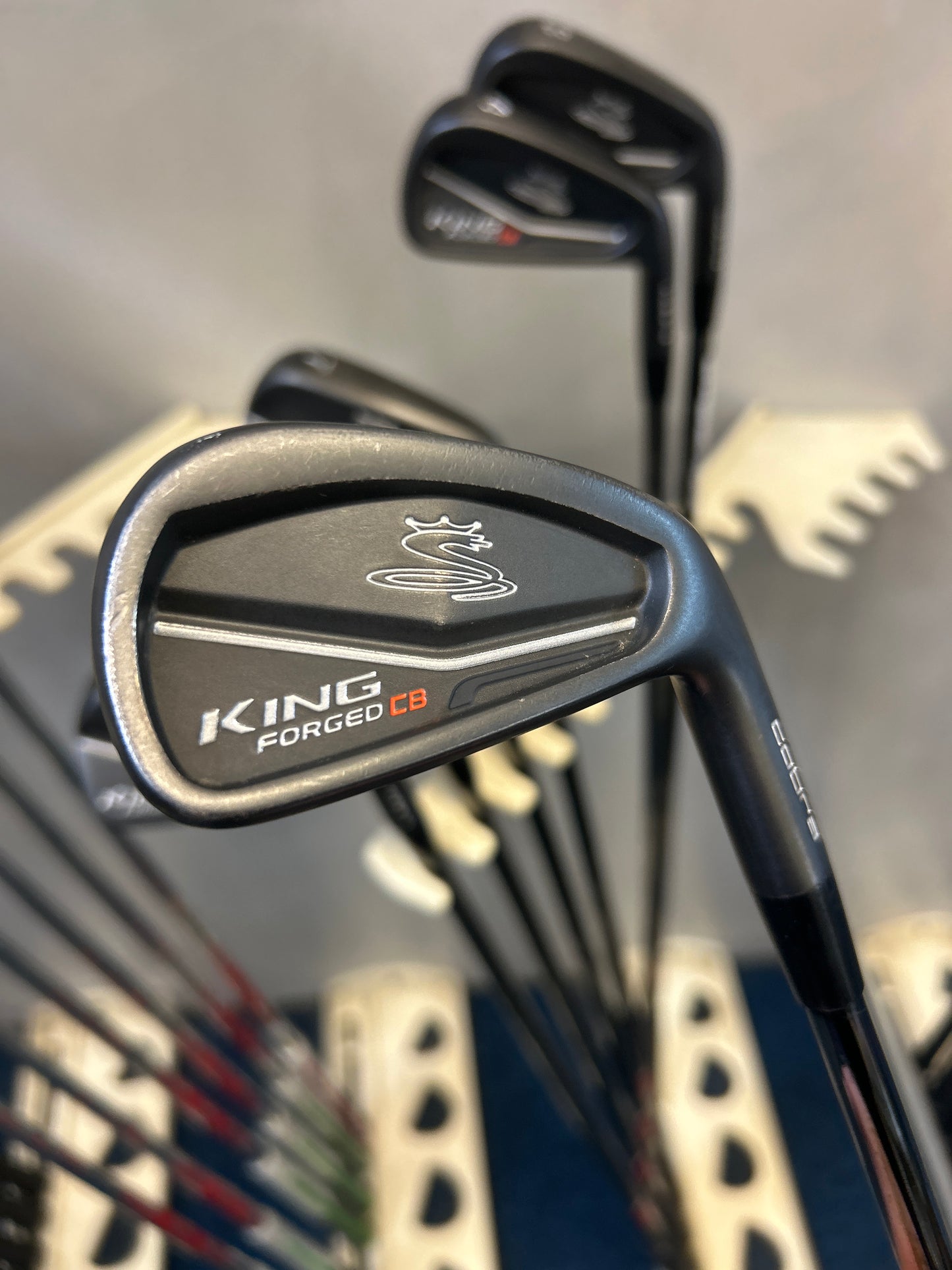 Cobra KING FORGED MB/CB (3-PW STIFF FLEX) (Very Good Condition)