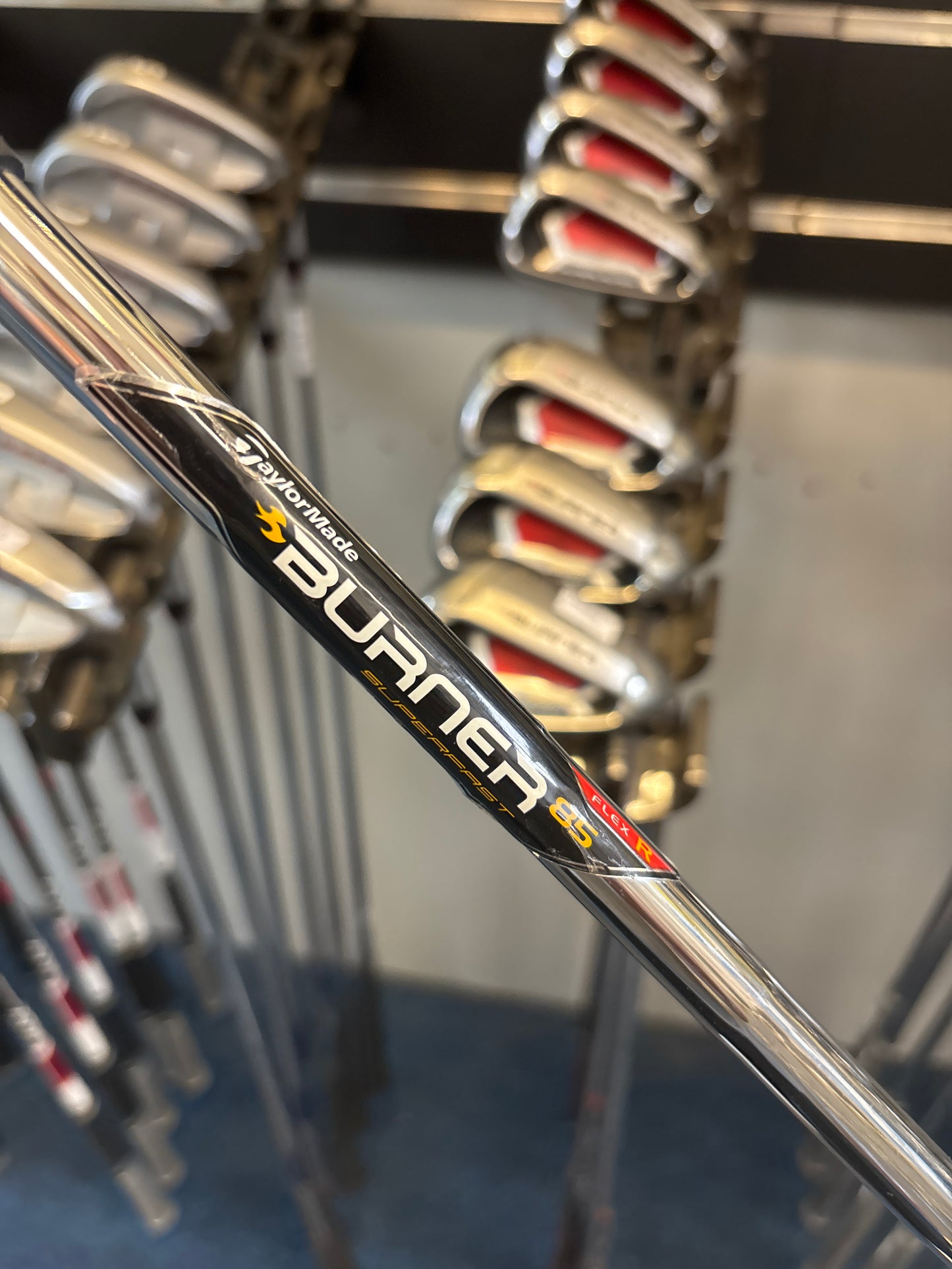 Taylormade BURNER SUPER LAUNCH (4-PW+SW) (REGULAR FLEX)