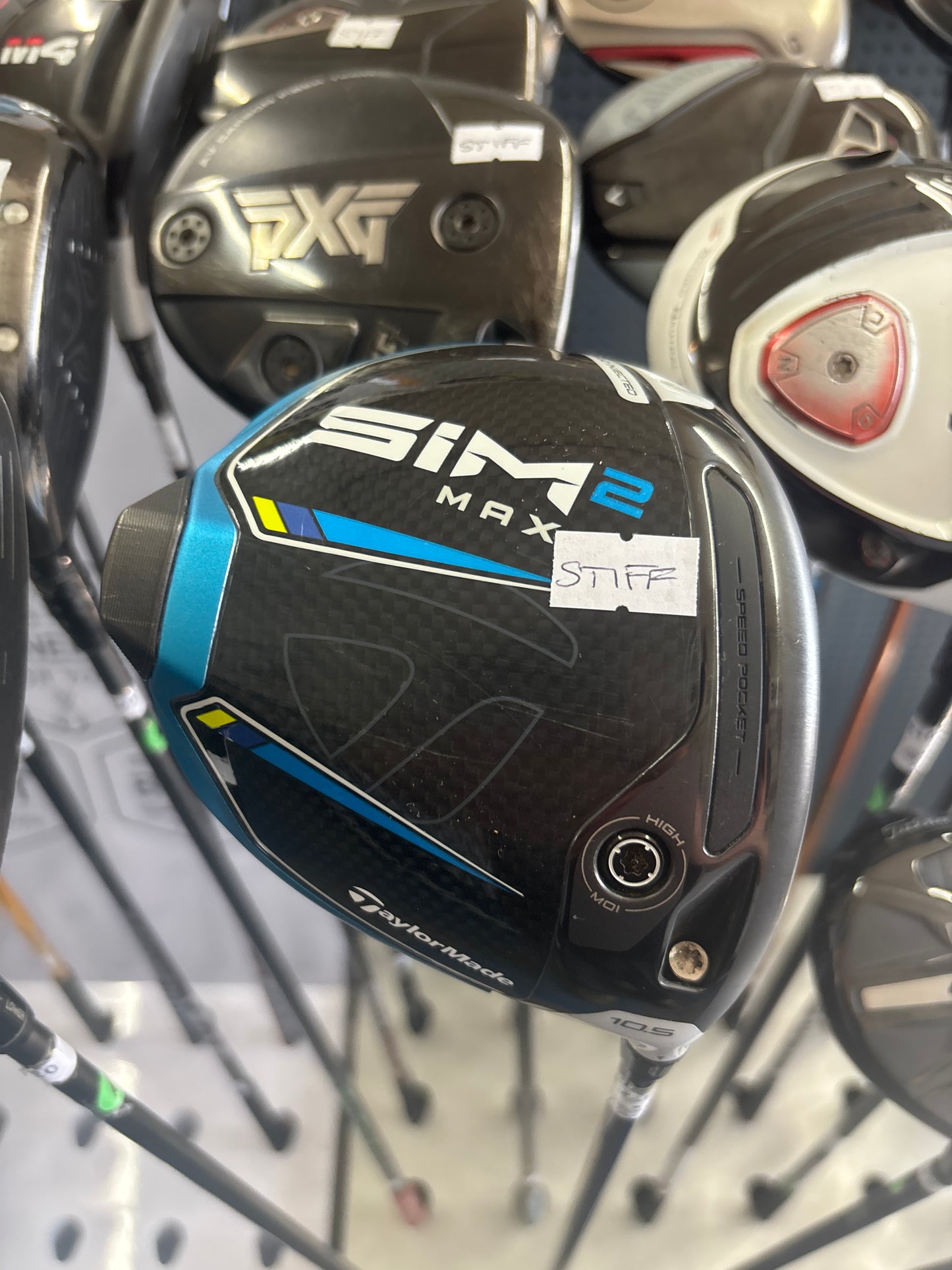 Taylormade SIM2 MAX 10.5” DEGREE (STIFF FLEX)
