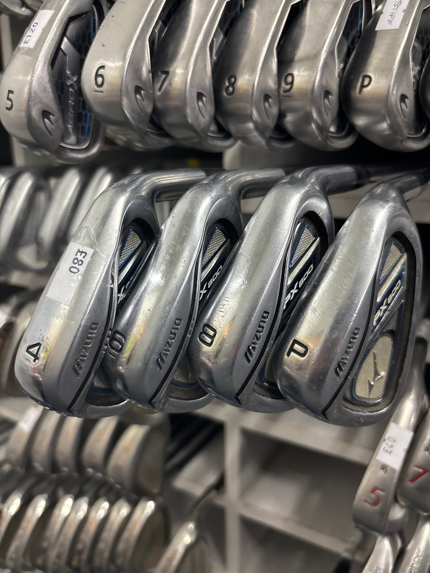 MIZUNO JPX 800 HALF SET 4,6,8,PW (REGULAR FLEX)