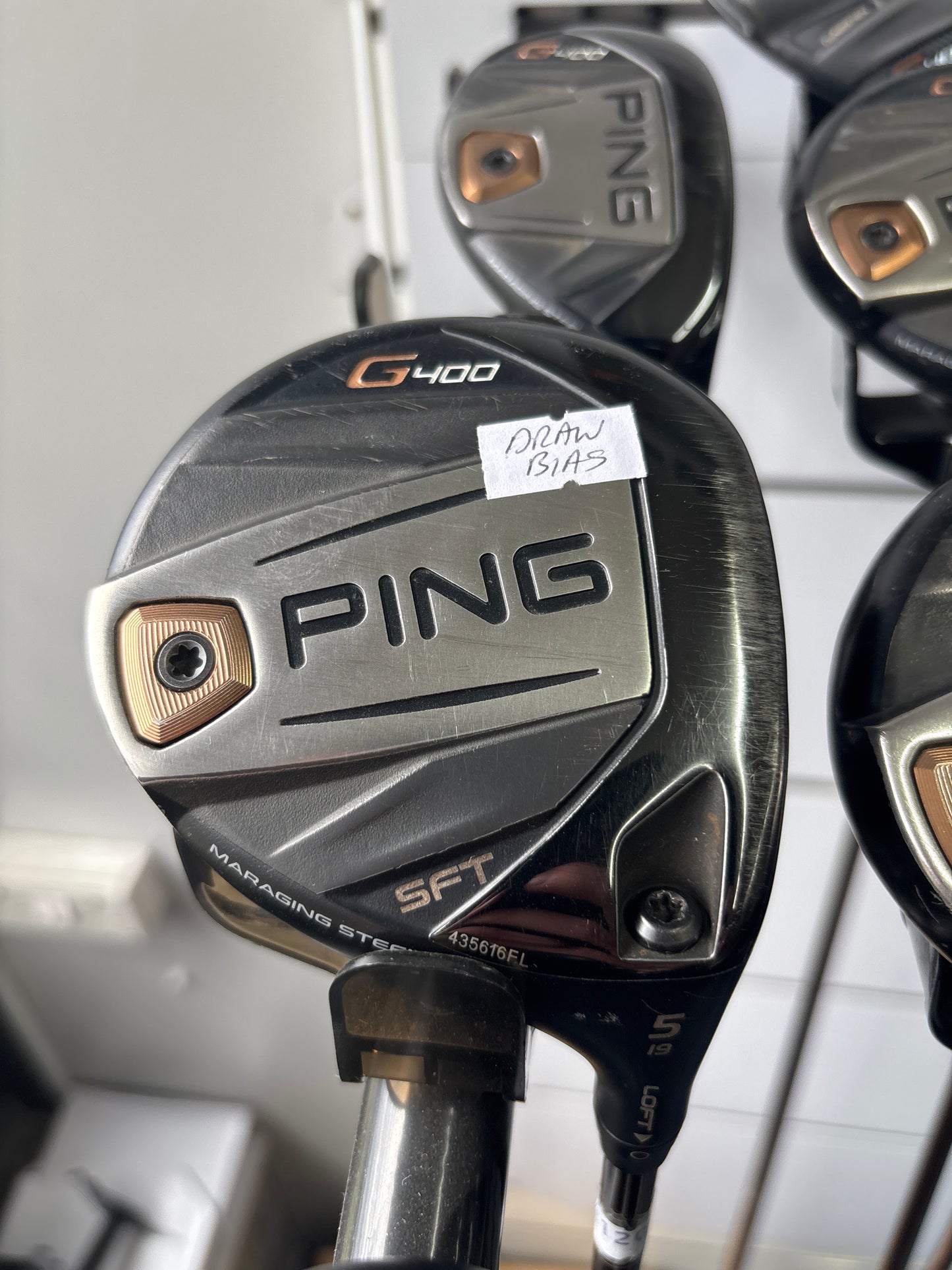 PING G400 5 Wood SFT 19 DEGREE (REGULAR FLEX)