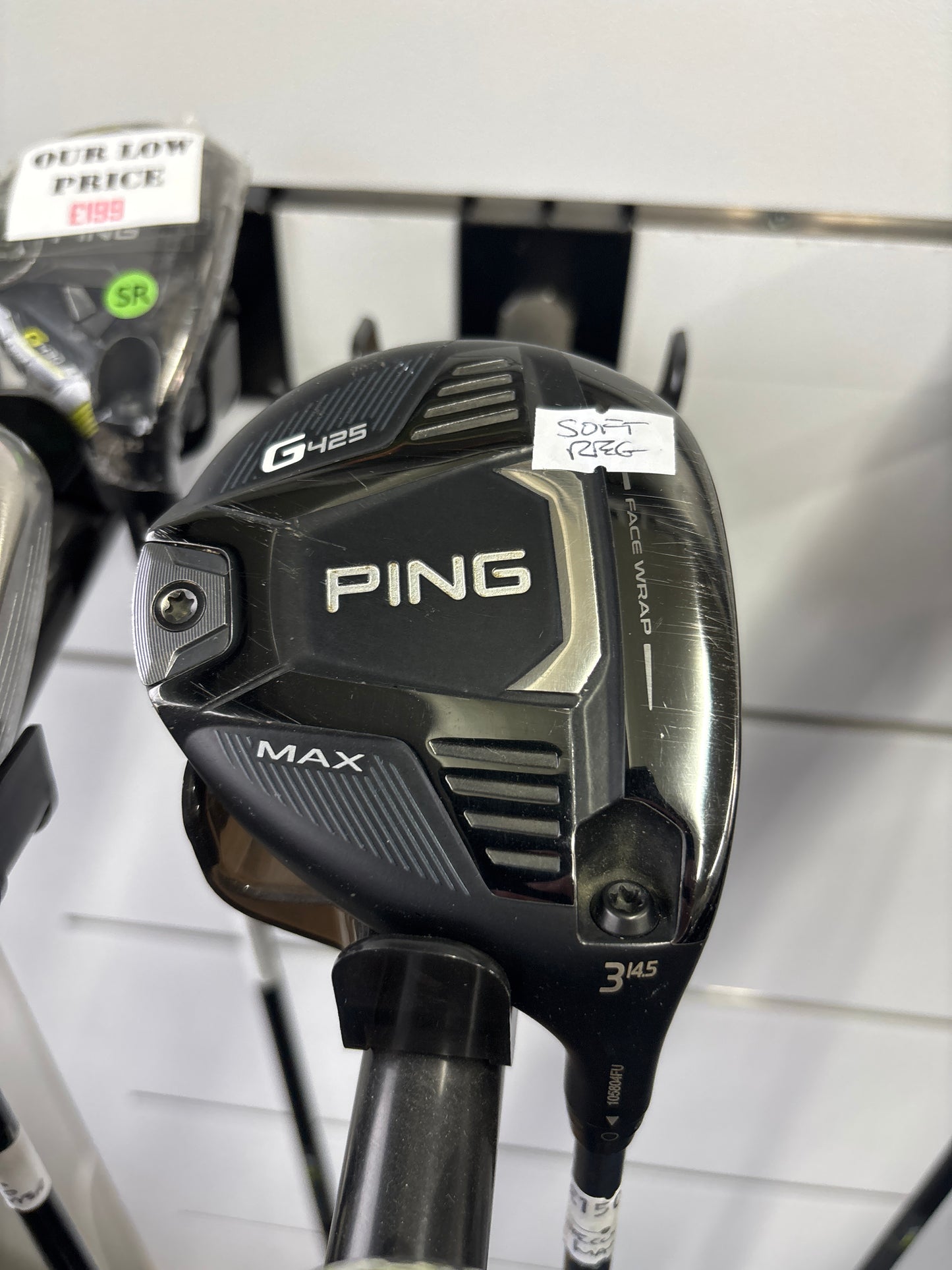 PING G425 3 Wood Max 14.5 DEGREE (SOFT REGULAR FLEX)