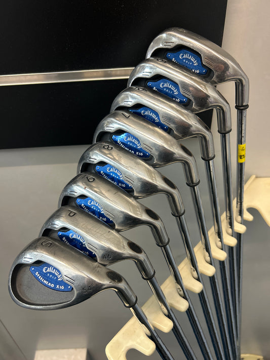 CALLAWAY STEELHEAD X16 (4-PW+SW, REGULAR FLEX)