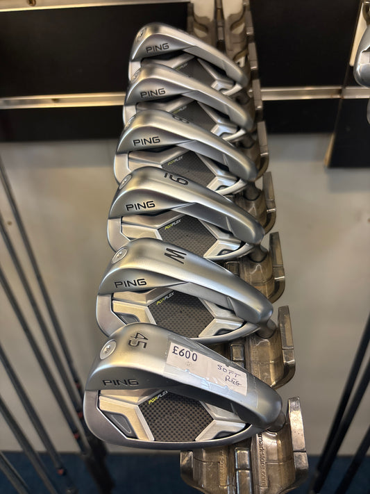 PING G430 (5-PW+45 SOFT REGULAR GRAPHITE FLEX) (JUST SECOND HAND)