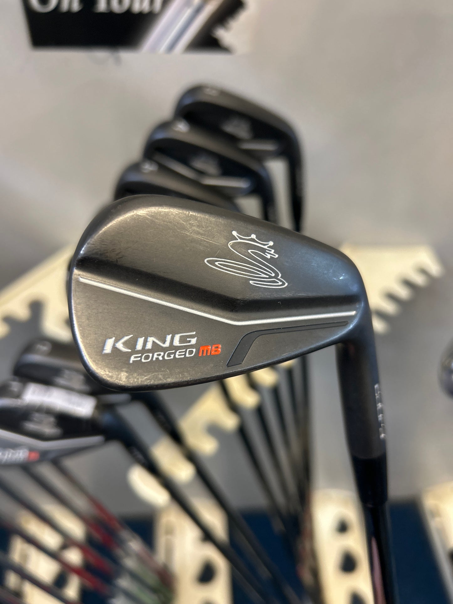 Cobra KING FORGED MB/CB (3-PW STIFF FLEX) (Very Good Condition)