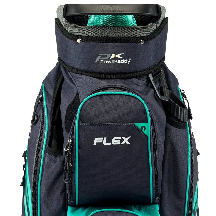 POWAKADDY FLEX Cart Bag (Grey/Teal)