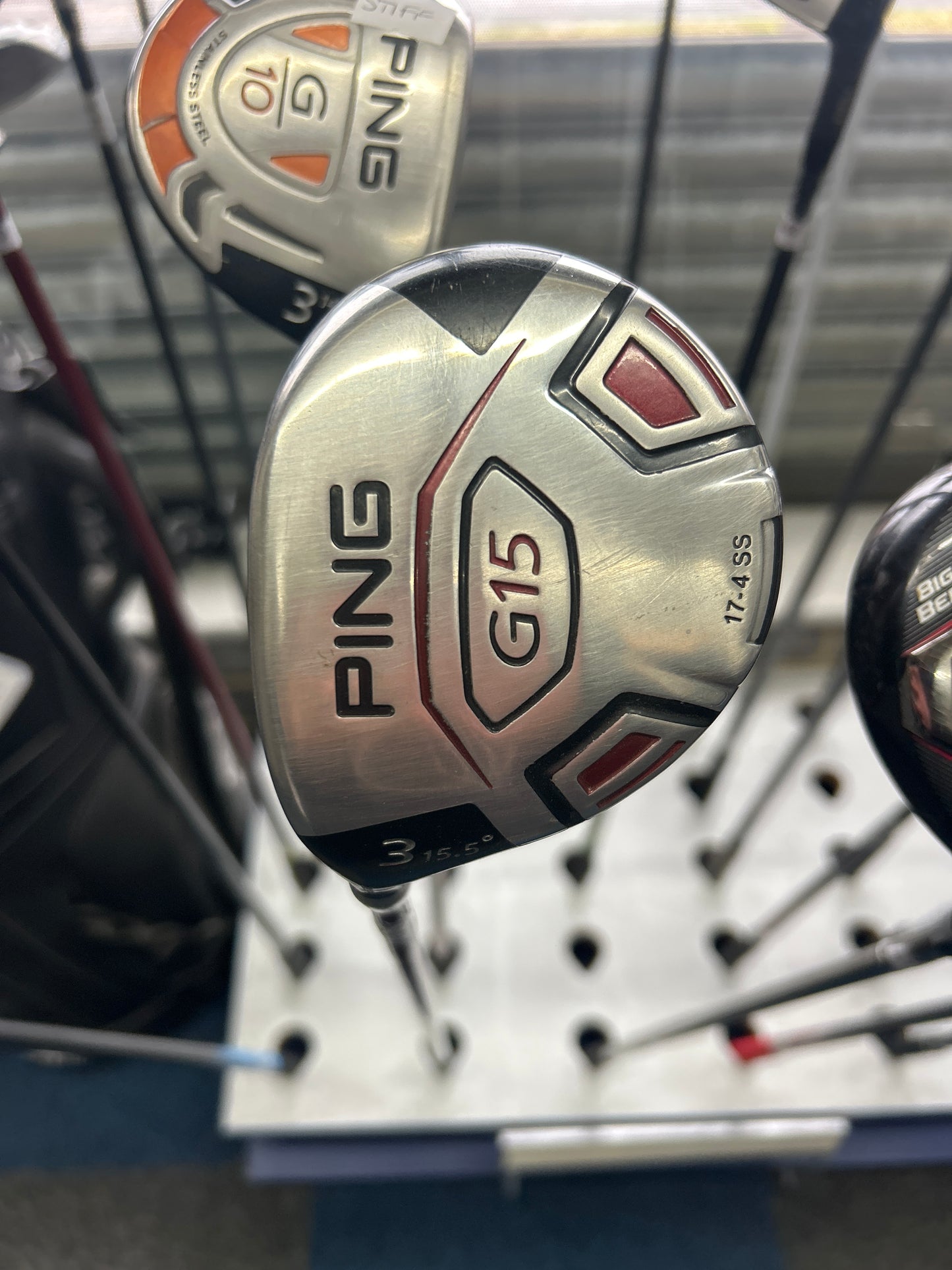 PING G15 3 WOOD 15.5 DEGREE (Regular Flex) (Left Handed)