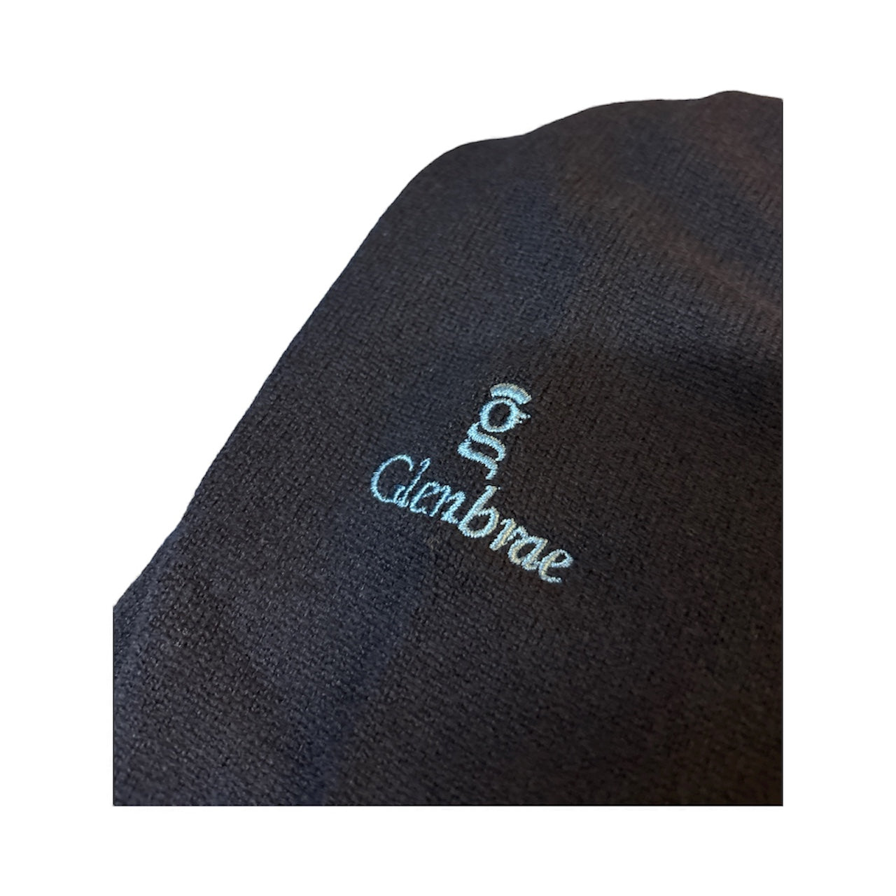 Glenbrae Lambswool Crew Neck (Navy)