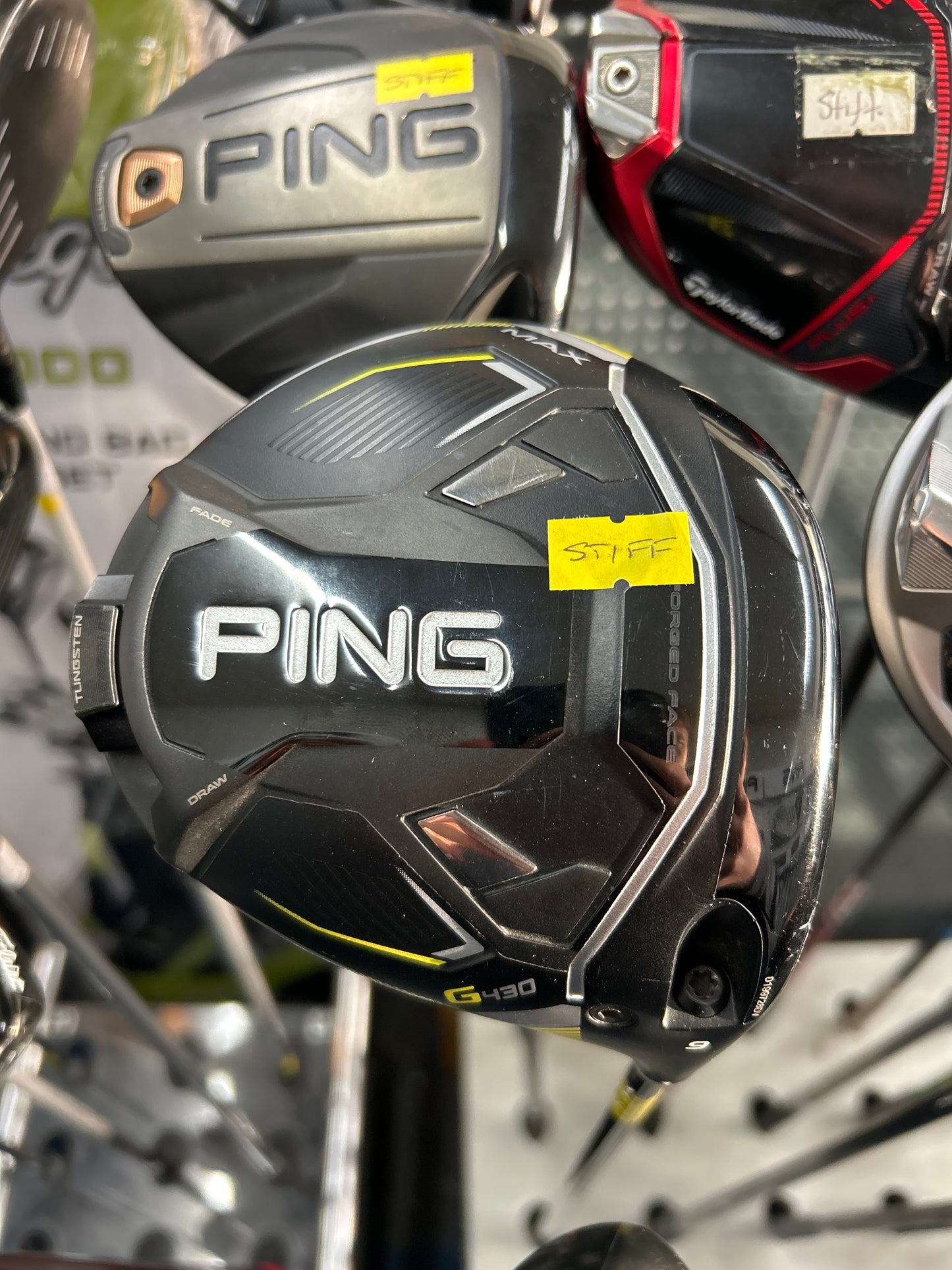 PING G430 MAX 9 DEGREE (STIFF FLEX)