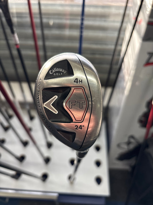 CALLAWAY FT 24 Degree 4 HYBRID (STIFF FLEX)