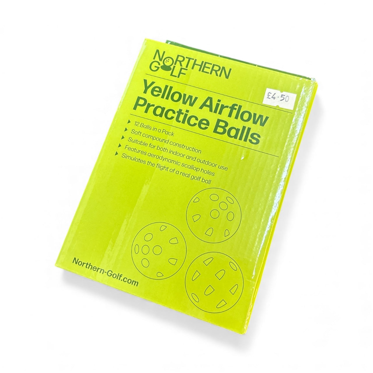 Yellow Airflow Balls (12 Pack)