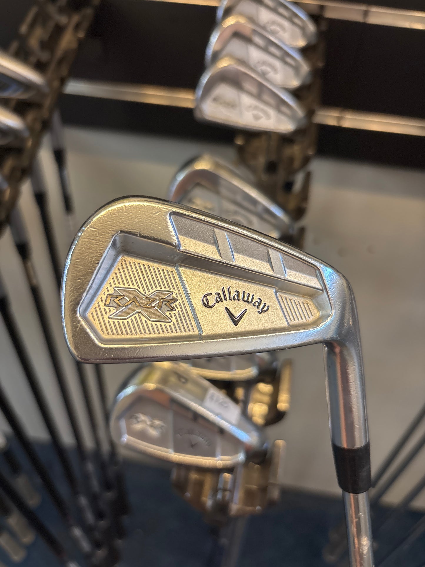 CALLAWAY RAZR X FORGED (3-PW) (REGULAR FLEX)