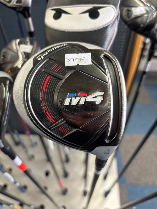 Taylormade M4 15 Degree 3 Wood (STIFF FLEX)