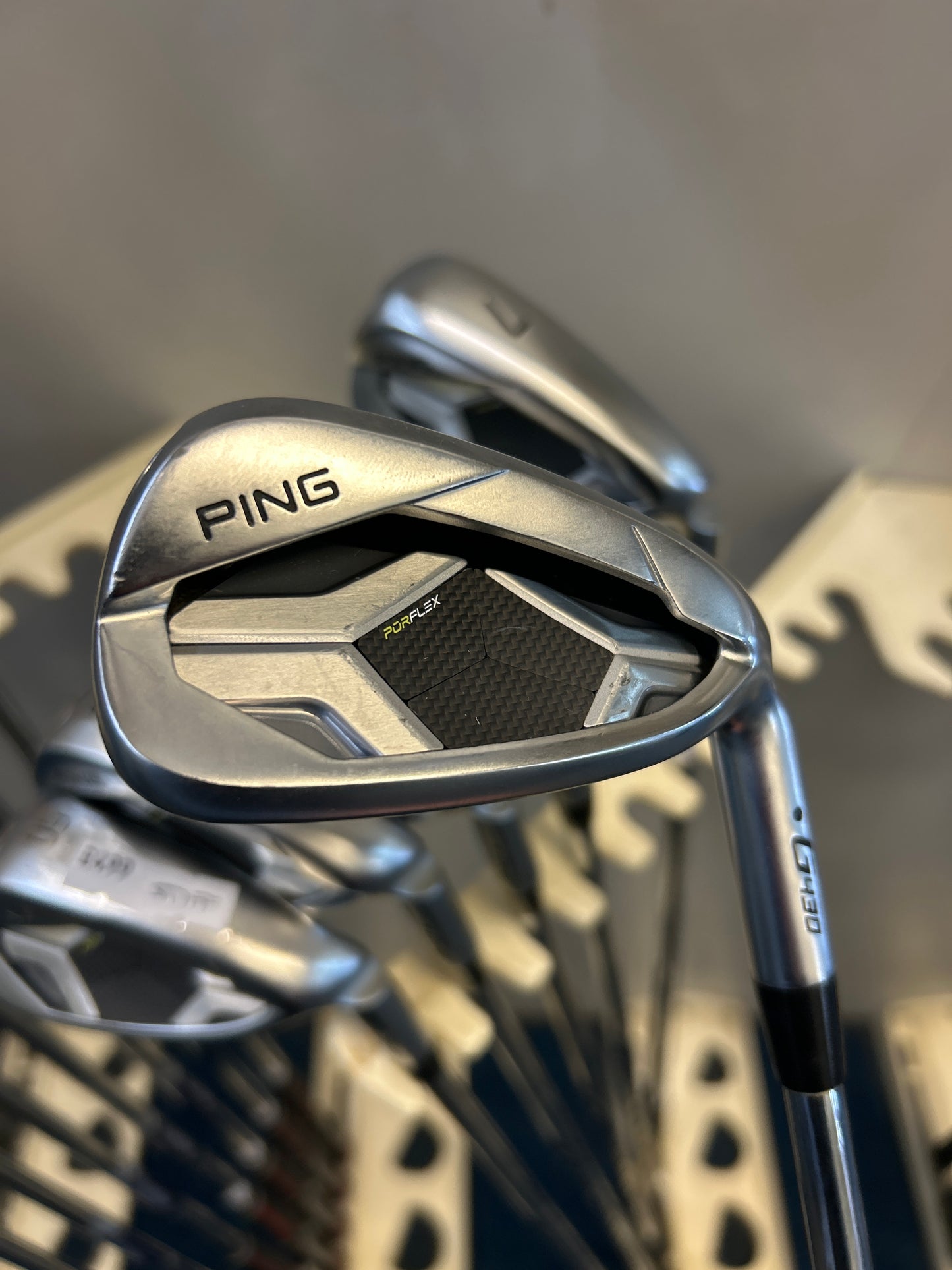 PING G430 (7-PW + 45 + 50), Stiff Flex)