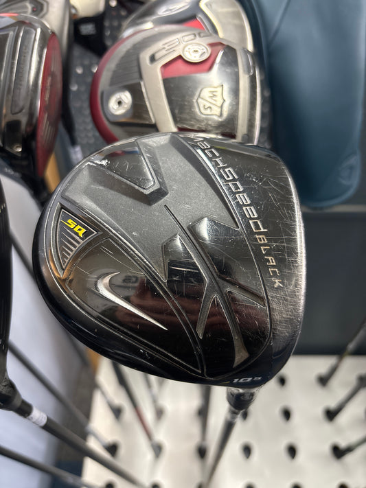 Nike MachSpeed Black SQ 10.5 DEGREE (REGULAR SHAFT)