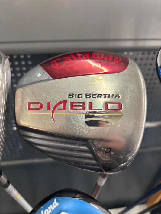 CALLAWAY Big Bertha Diablo 10 Degree (Stiff  Flex)