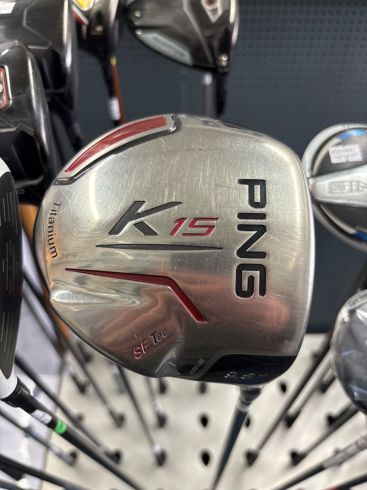 PING K15 SF TEC 9.5 DEGREE (STIFF SHAFT)