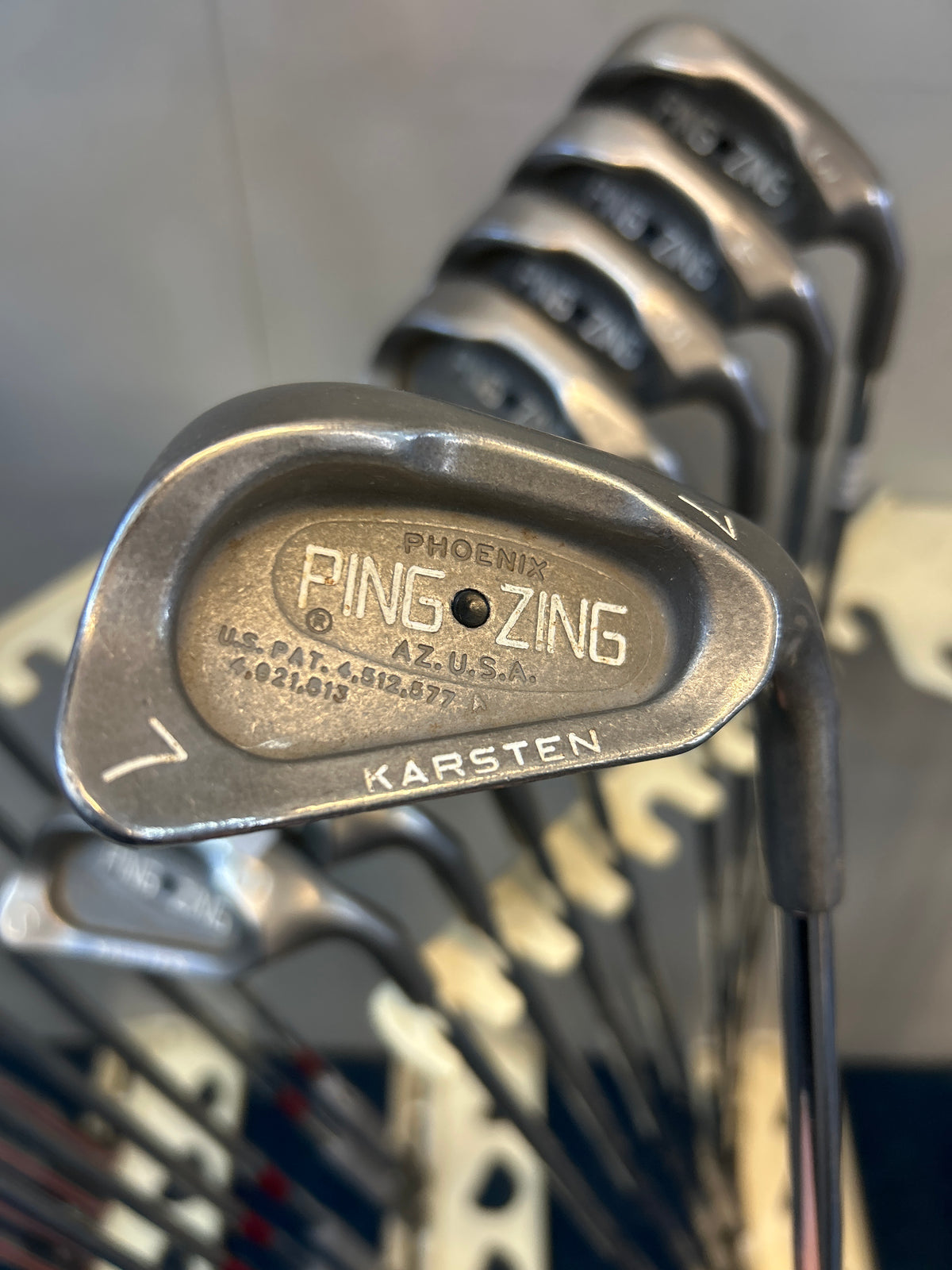 PING ZING KARSTEN (3-PW+SW) (Regular Flex)