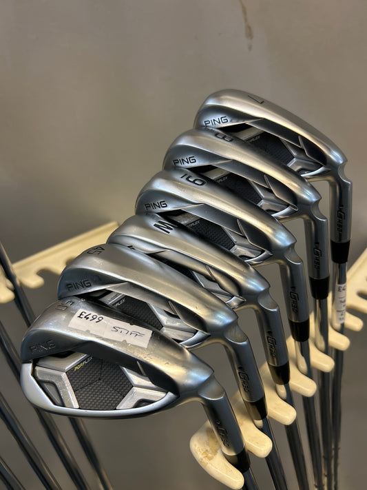 PING G430 (7-PW + 45 + 50), Stiff Flex)