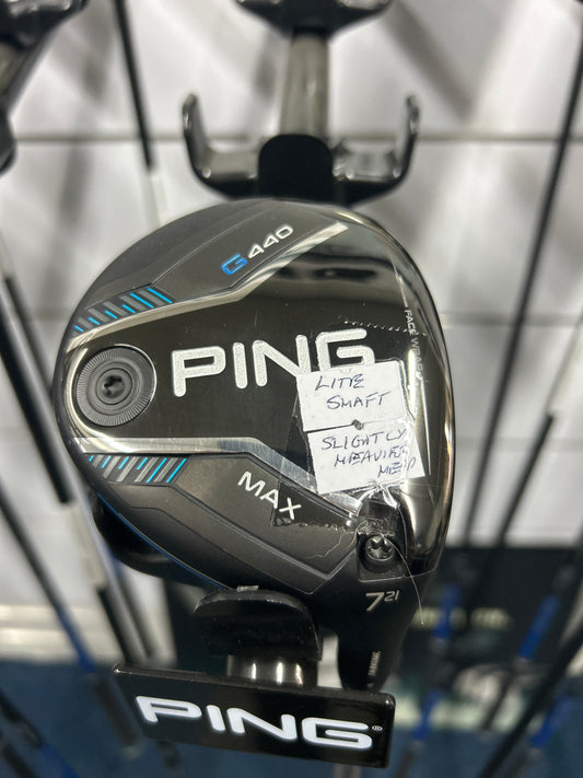 PING G440 7 Wood MAX (SOFT REGULAR FLEX)