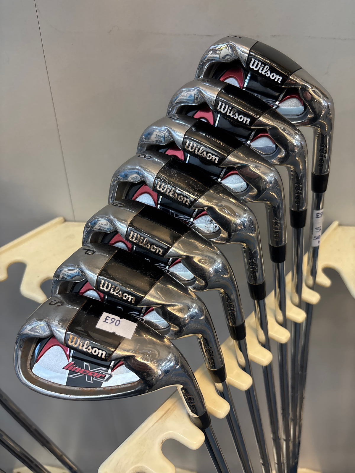 Wilson X Linear 431SS (5-PW+SW) (Regular Flex)