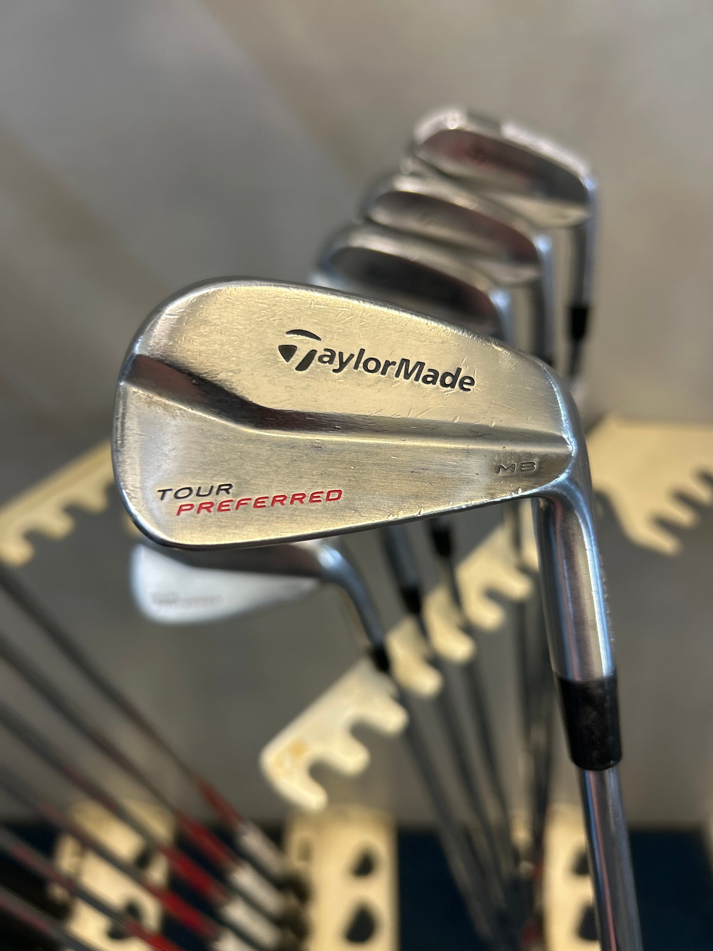 TaylorMade TOUR PREFERRED MB FORGED (4-PW) (STIFF FLEX)