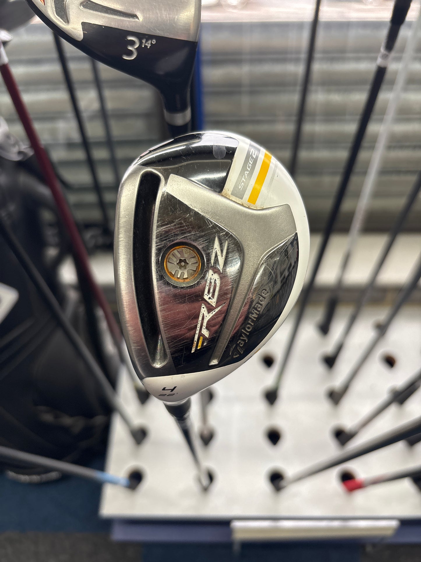 Taylormade RBZ STAGE 2 4 Hybrid 22 Degree (Regular Flex) (Left Handed)