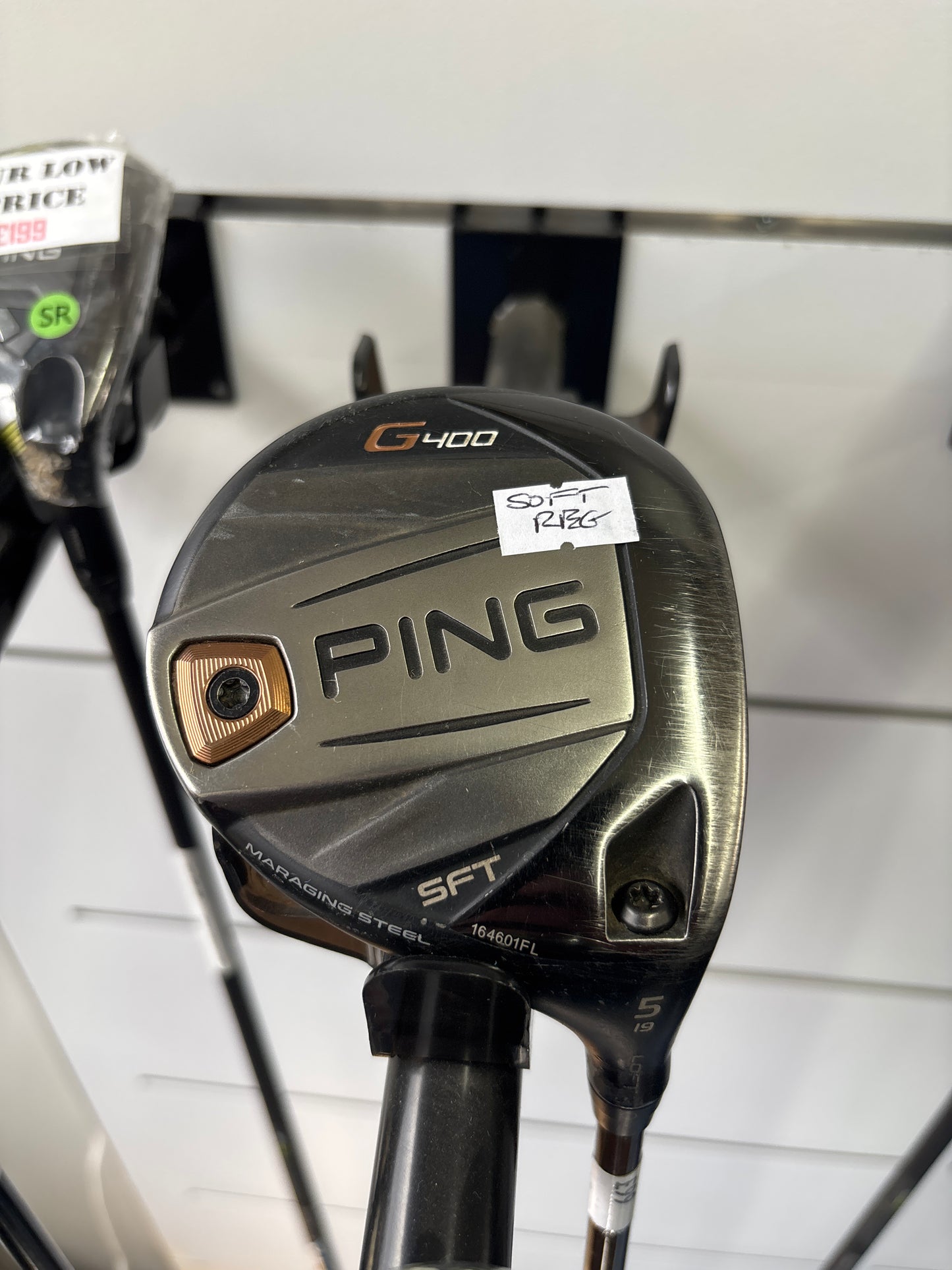 PING G400 5 Wood SFT 19 DEGREE (SOFT REGULAR FLEX)