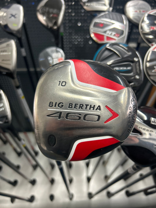 CALLAWAY BIG BERTHA 460 10 DEGREE (STIFF FLEX) (LH)