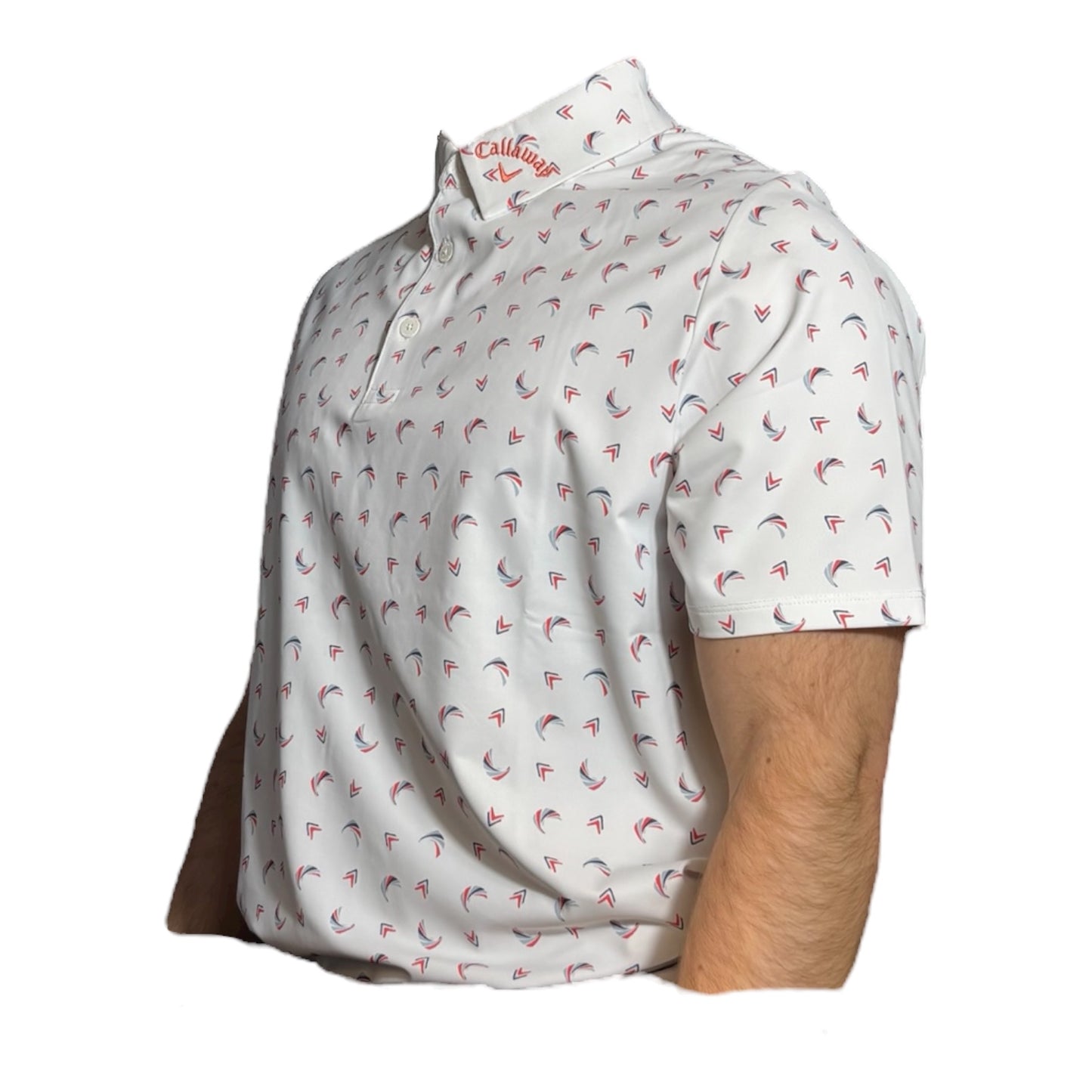 CALLAWAY Chev Polo (Bright White)