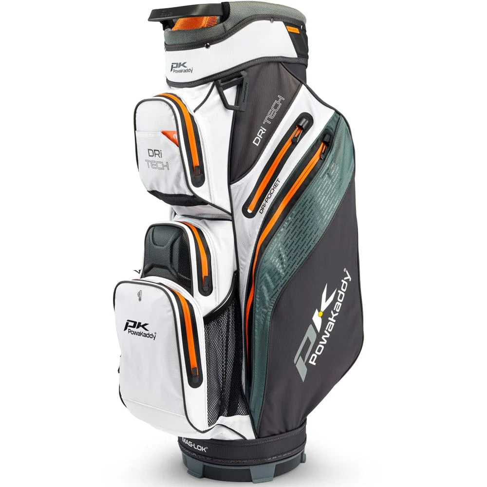 POWAKADDY DRI-TECH WATERPROOF (WHITE/GREY/ORANGE)