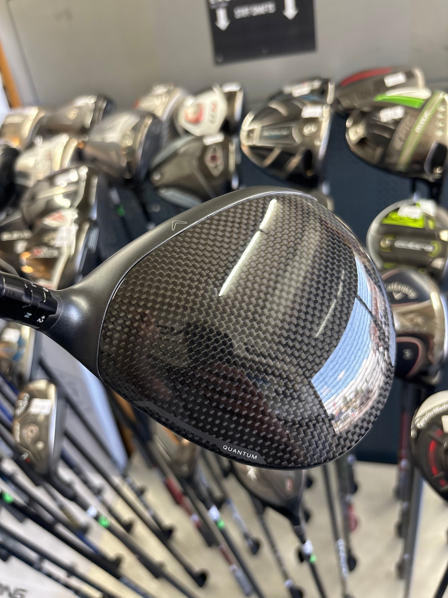 CALLAWAY QUANTUM MAX 10.5” Degree  (STIFF FLEX) (NEW OUT THE WRAPPER UNWANTED PRIZE)