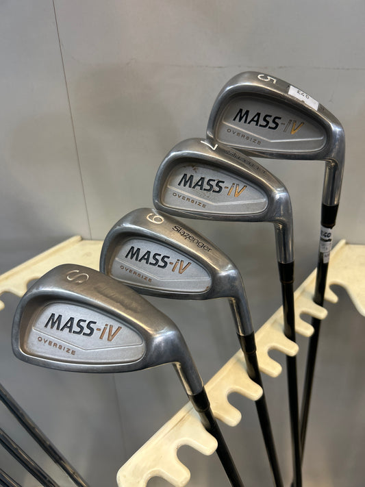 Slazenger MASS-IV OVERSIZE Half Set (5,7,9,SW) (Graphite Regular Flex)