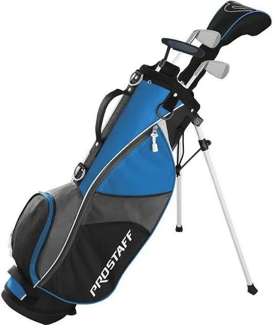 Wilson Prostaff JGI (Blue 5-8 Years Small Junior) (Right HANDED) Package Set