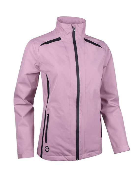 Ladies Sunderland Killy Waterproof Jacket – PinkHaze/Black