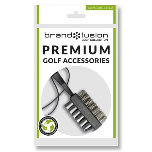BRAND FUSION 2-WAY GOLF CLUB CLEANING BRUSH