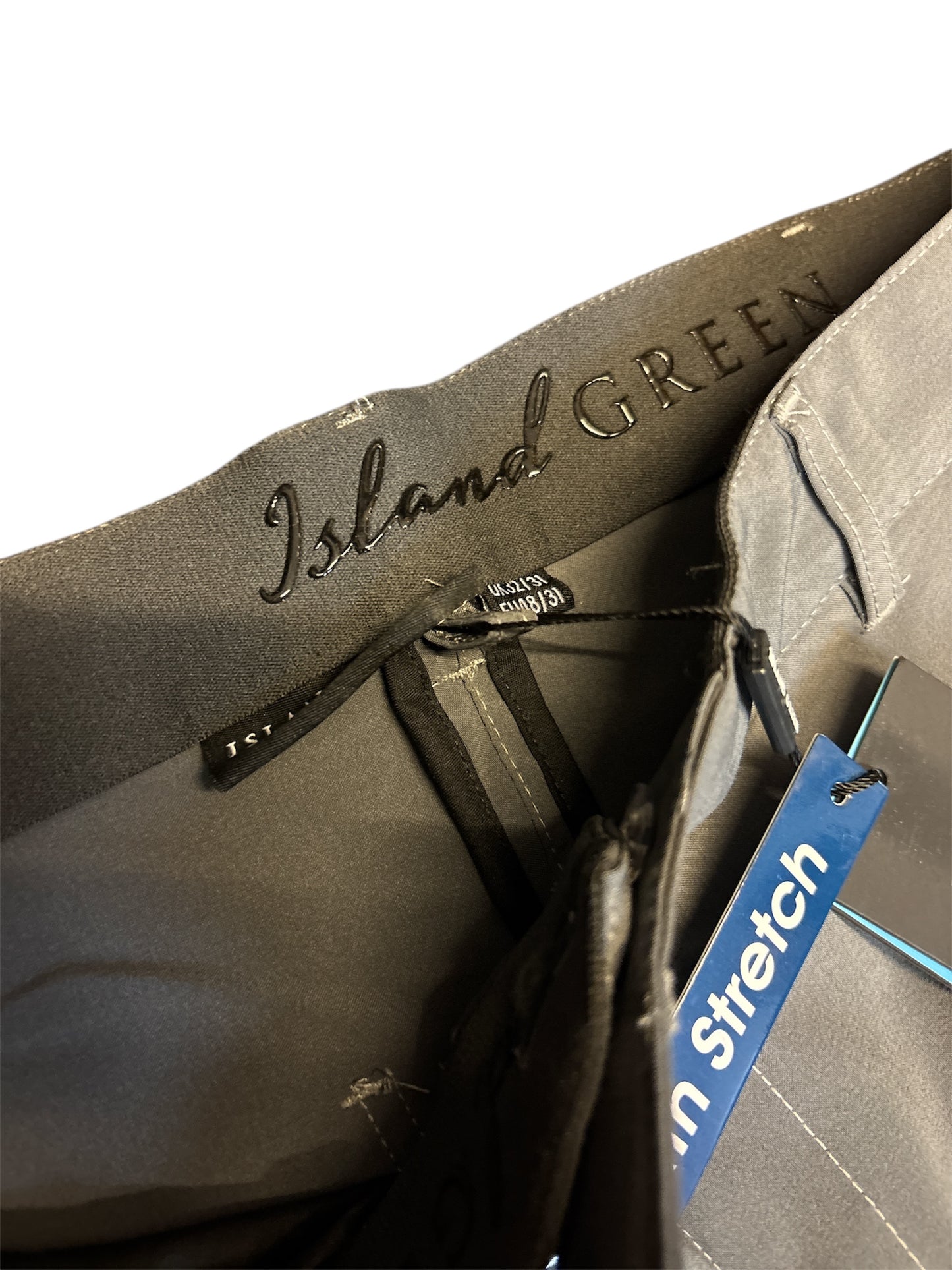Clearance Island Green Golf Trousers (W32/L31)
