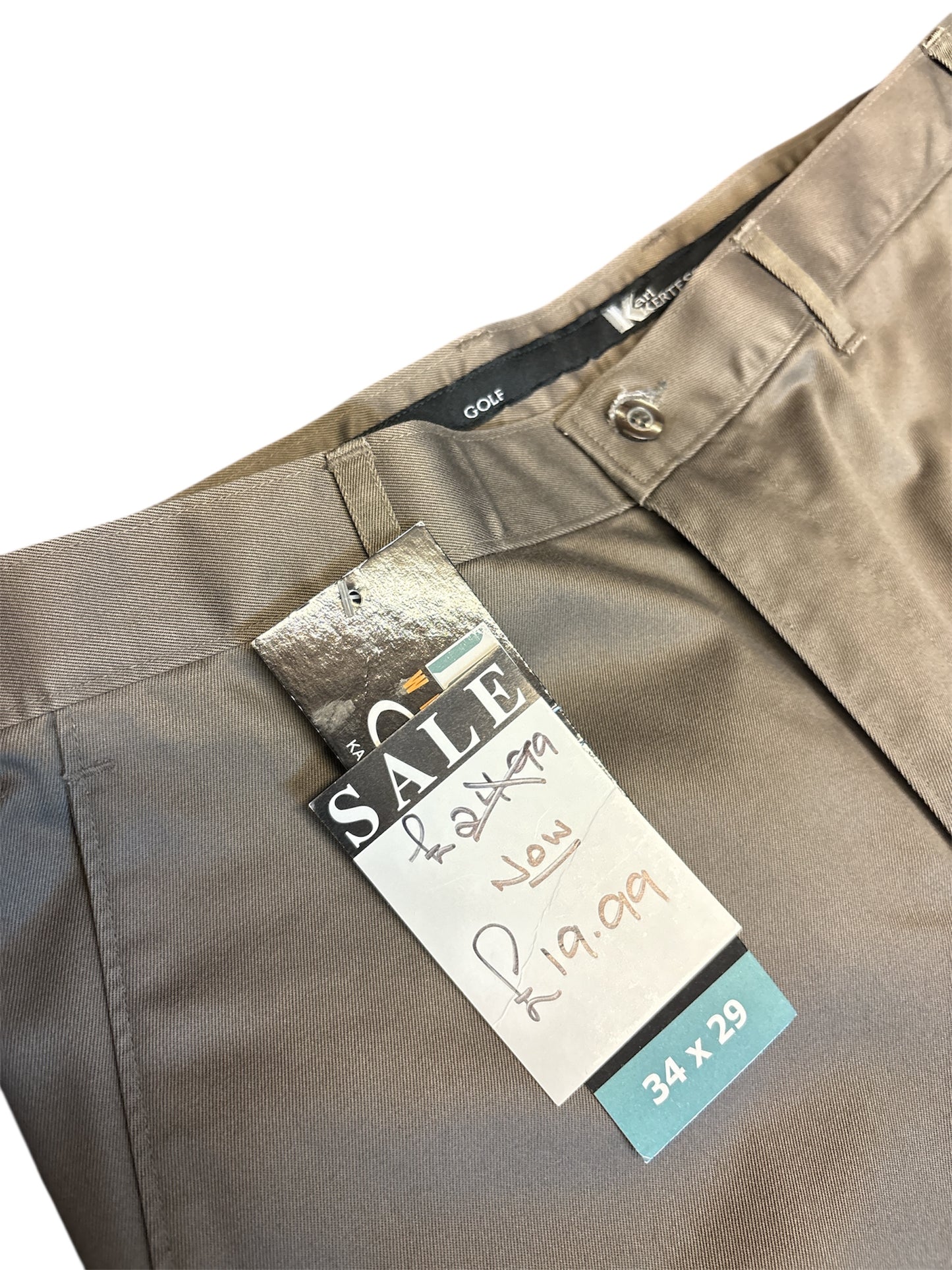 Clearance Karl Kertess Golf Golf Trousers (Shop Displayed Wear) (W34/L29)