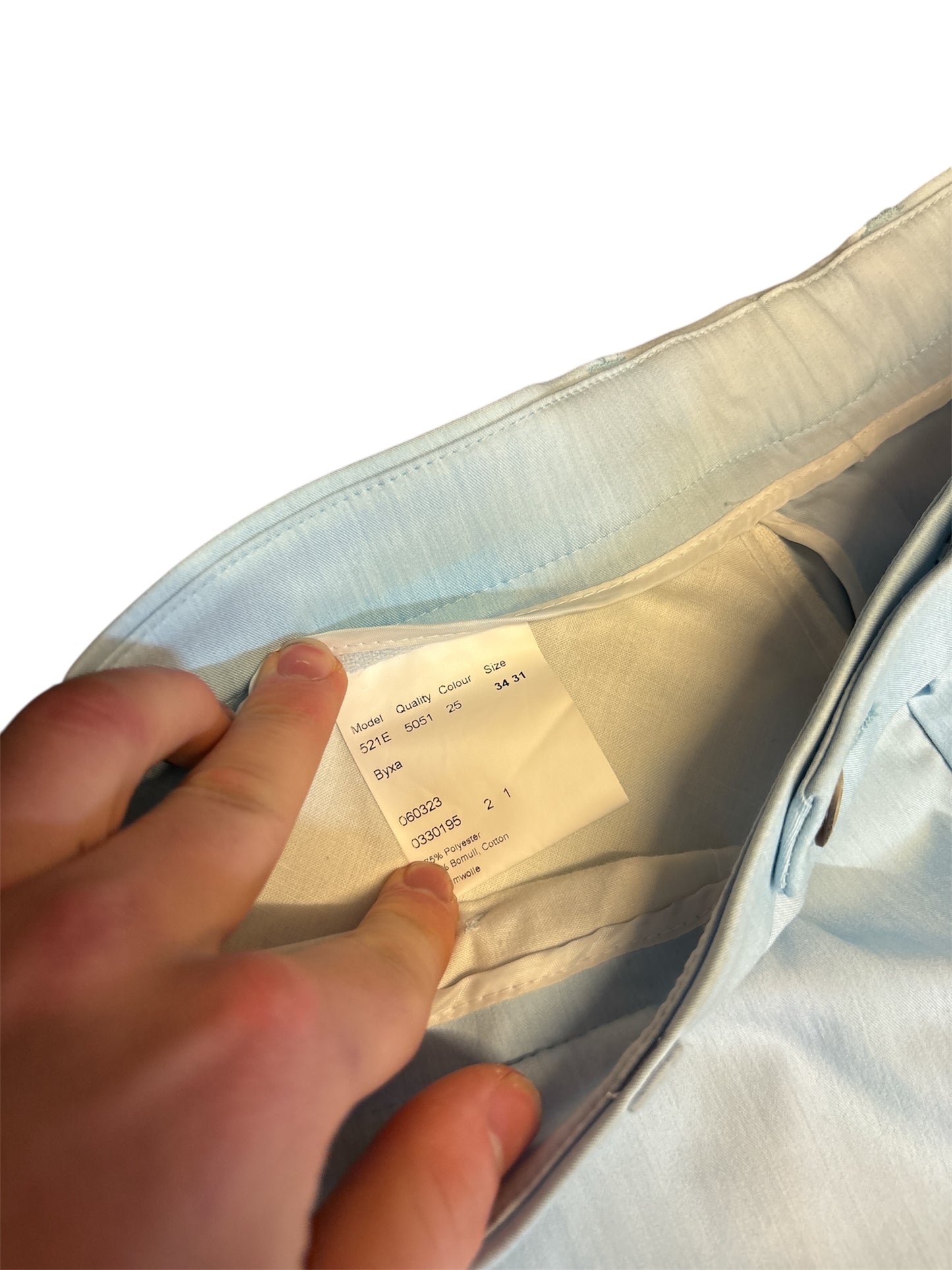 Clearance Oscar Jacobson Golf Trousers (Shop Displayed Wear) (W34/L31)