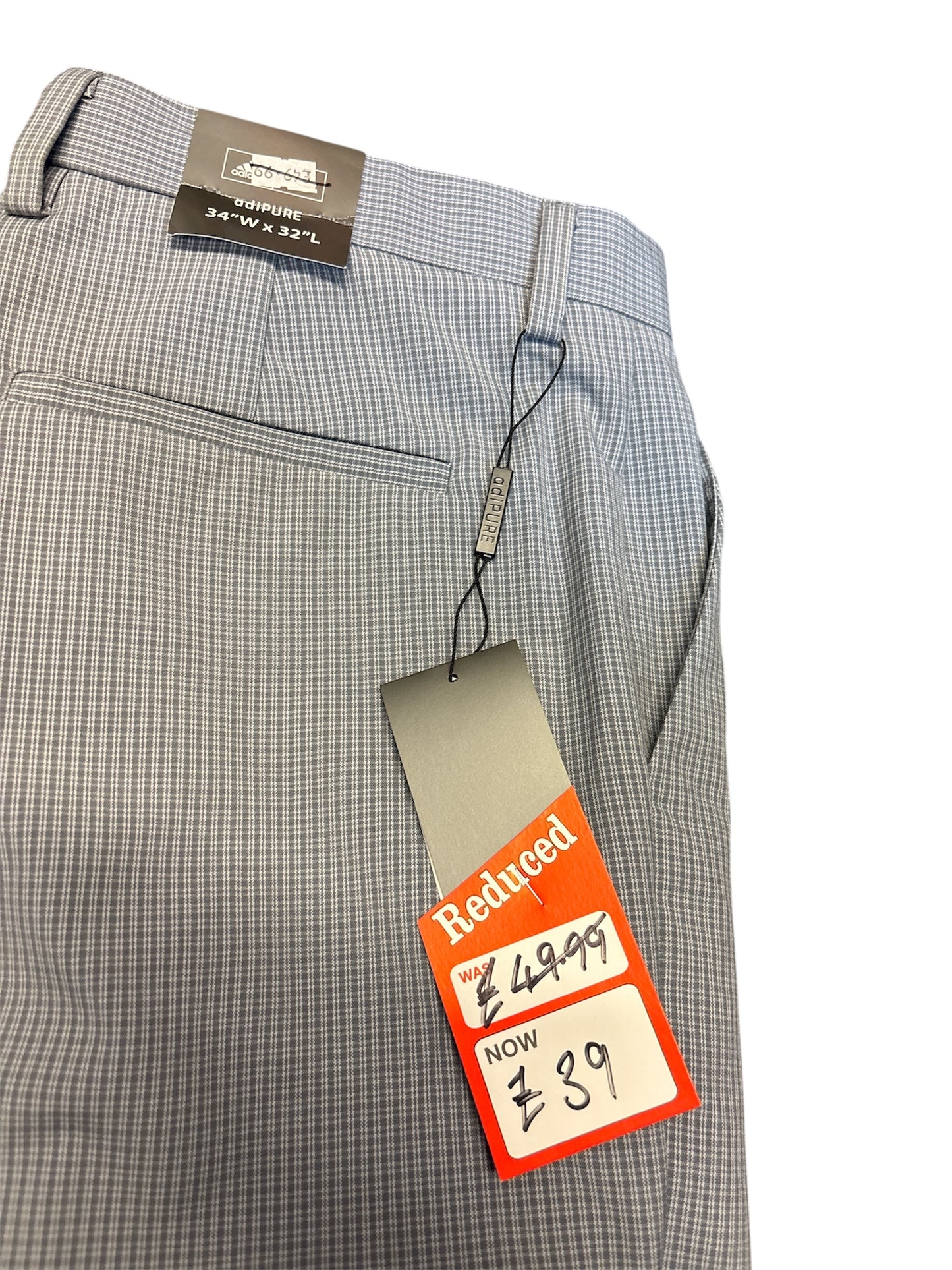 Clearance Adidas Trousers (W34/32) (Shop Displayed Wear)