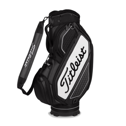 TITLEIST MIDSIZE TOUR BAG (Black and White)