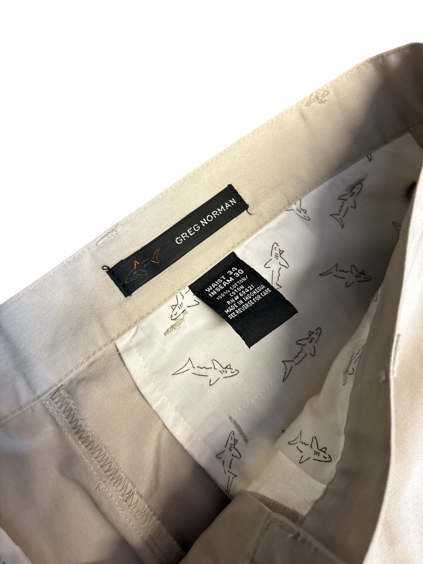 Clearance Greg Norman Golf Trousers (W34/L30) (Shop Displayed Wear)