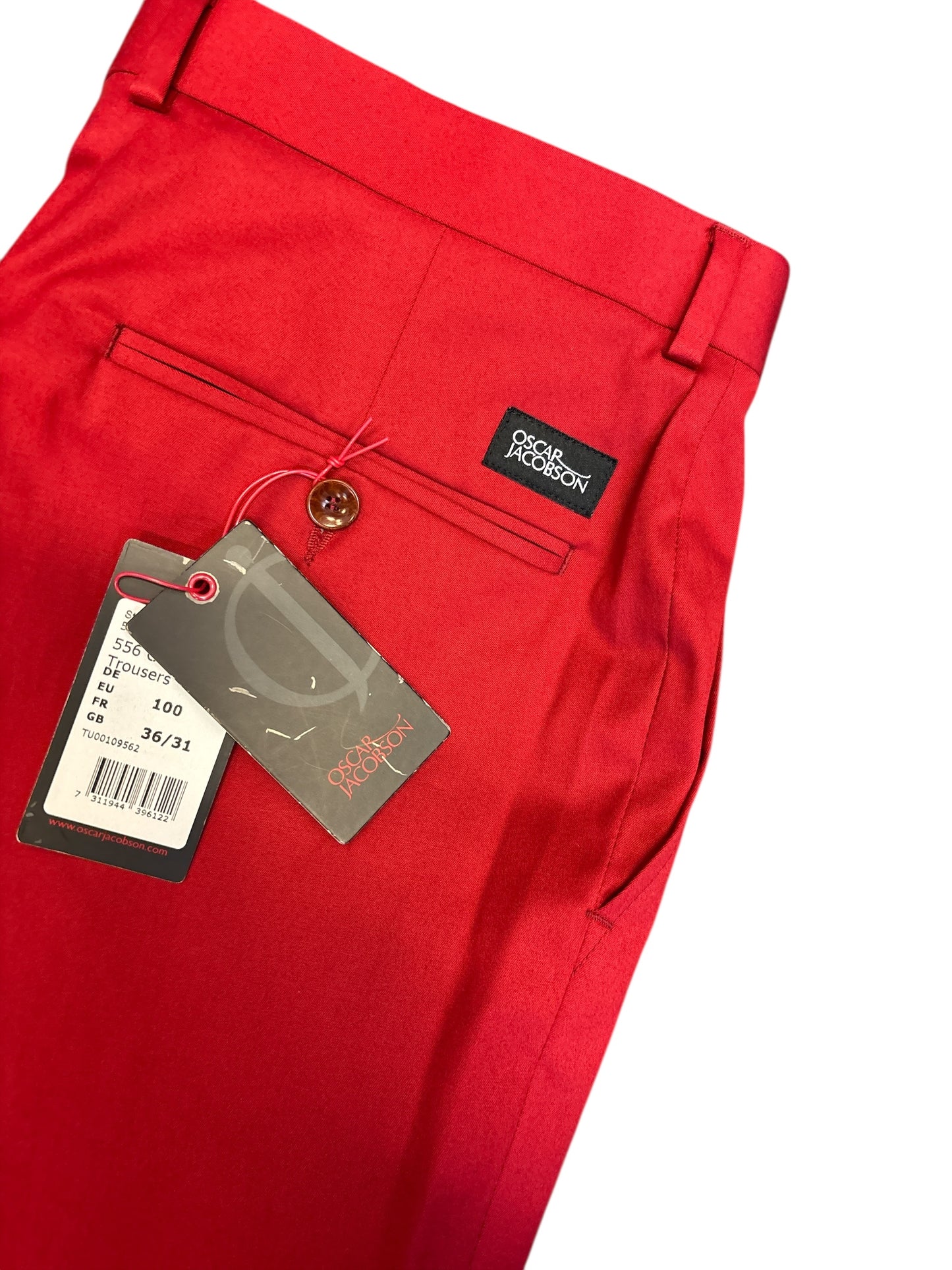 Clearance Oscar Jacobson  Golf Trousers (W36/L31) (Shop Displayed Wear)