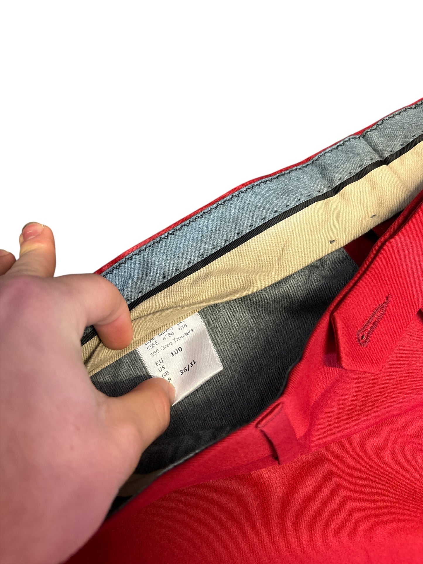 Clearance Oscar Jacobson  Golf Trousers (W36/L31) (Shop Displayed Wear)