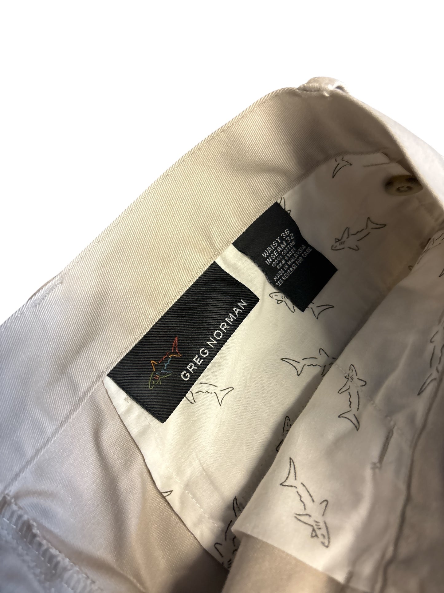 Clearance Greg Norman Golf Trousers (W36/L32)